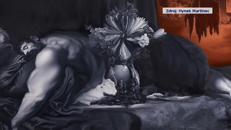 Obraz Hynka Martince Poslední portrét Harveyho Weinsteina