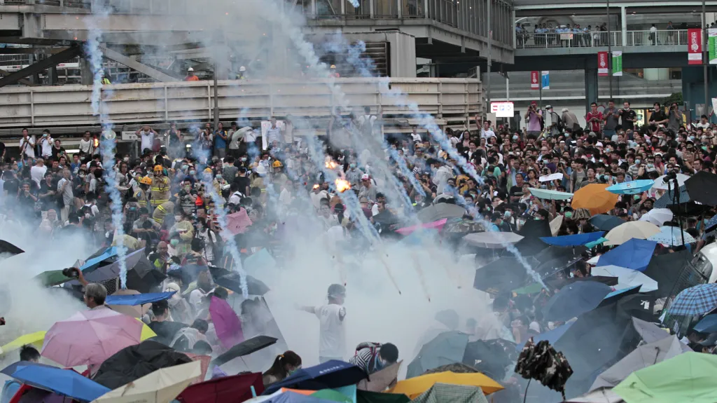 Demonstrace v Hongkongu