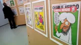 Výstava Charlie Hebdo v DOXu