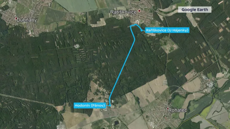 Cyklostezka Ratíškovice–Hodonín