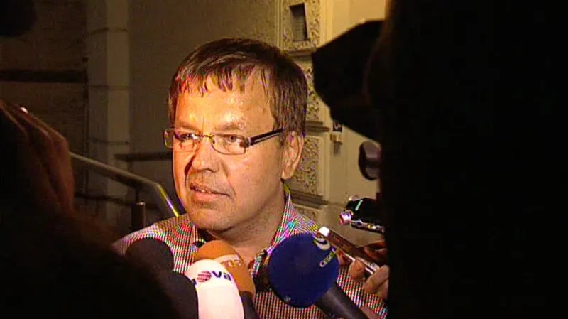 Petr Tluchoř po svém propuštění