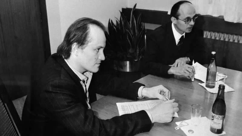 Michael Kocáb a Michal Horáček