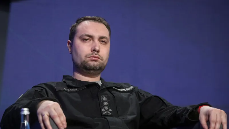 Šéf ukrajinské vojenské rozvědky HUR Kyrylo Budanov (23. února 2025)