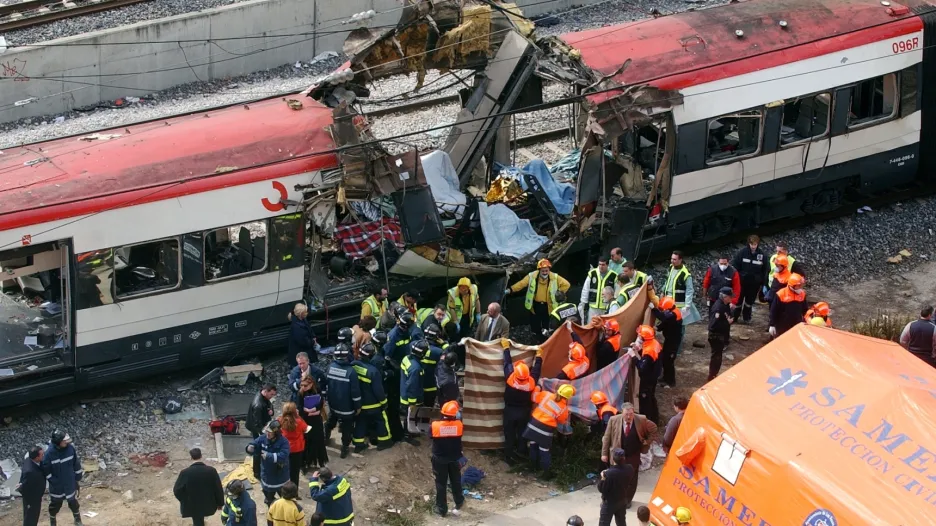 Teroristický útok na vlak v Madridu v roce 2014