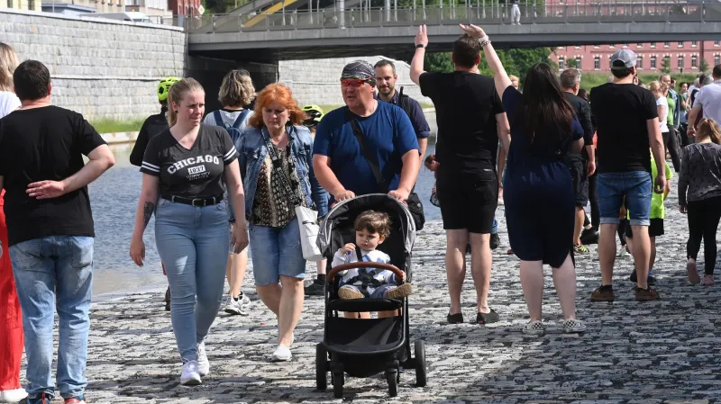 Otevření olomoucké náplavky