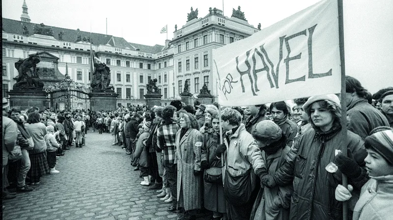 Fotografie Evžena Janouška z publikace Byli jsme při tom
