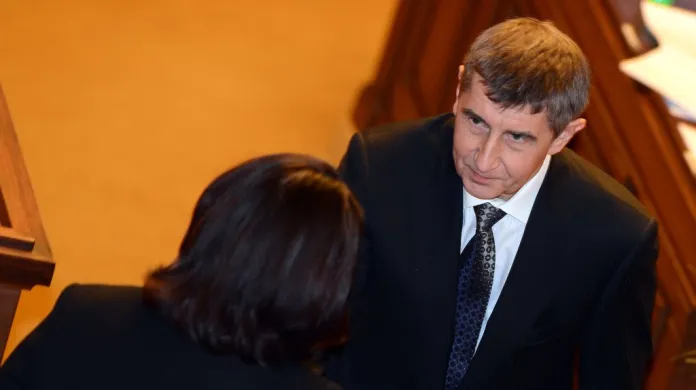 Poslanec Andrej Babiš (ANO) skládá poslanecký slib