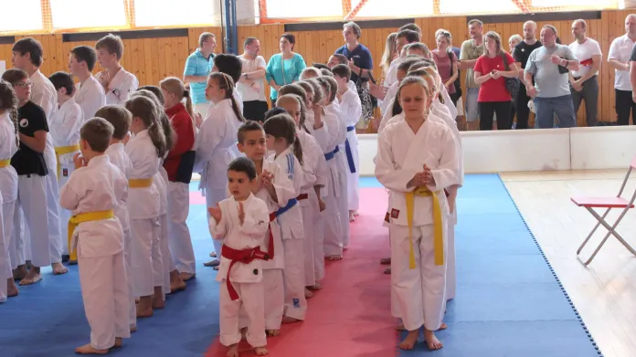 Z Těšínského poháru mládeže - karate