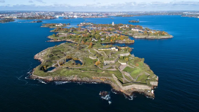 Ostrov Suomenlinna je památkou UNESCO