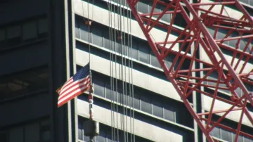 Vlajka na Ground Zero