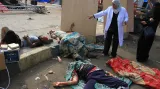 Krvavý zásah proti táborům Mursího stoupenců