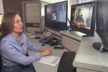 Окупанти в будівлі "Суспільне Херсон"