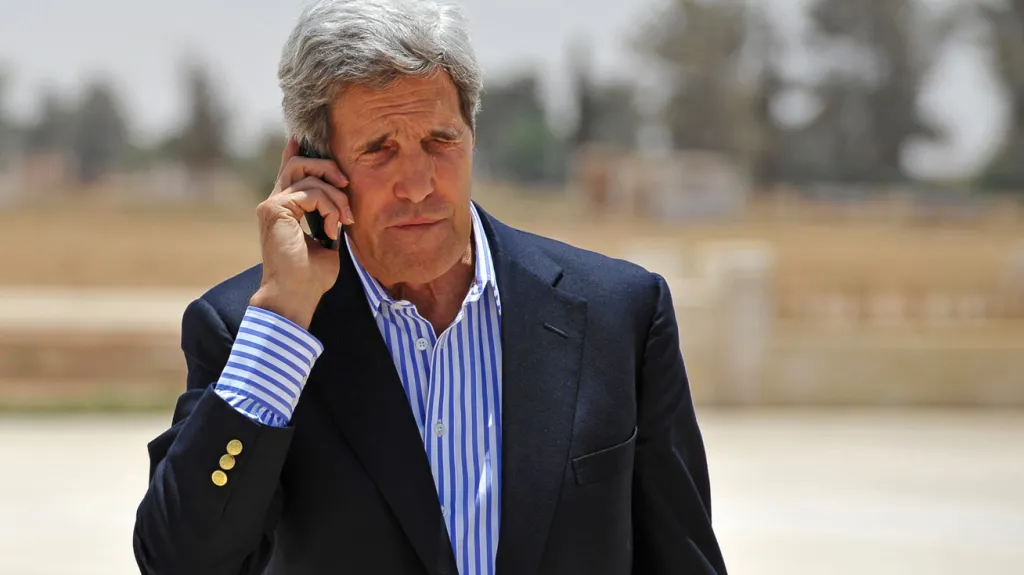 John Kerry na návštěvě Blízkého východu