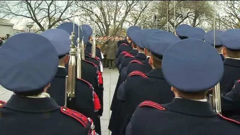 Přenos z pietního aktu ke Dni válečných veteránů