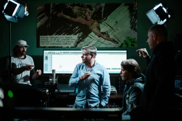 Bárta, Dyk, Ruppert a Vladimir 518 nesou Dobrou zprávu pro film Patrika Hartla