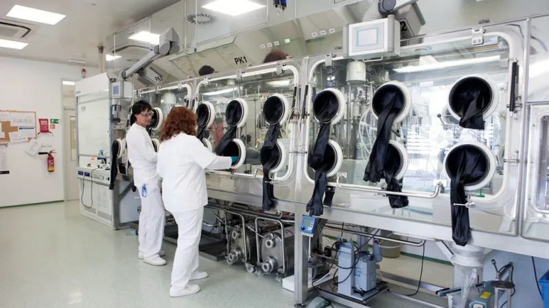 Vývoj léků v továrně firmy Zentiva