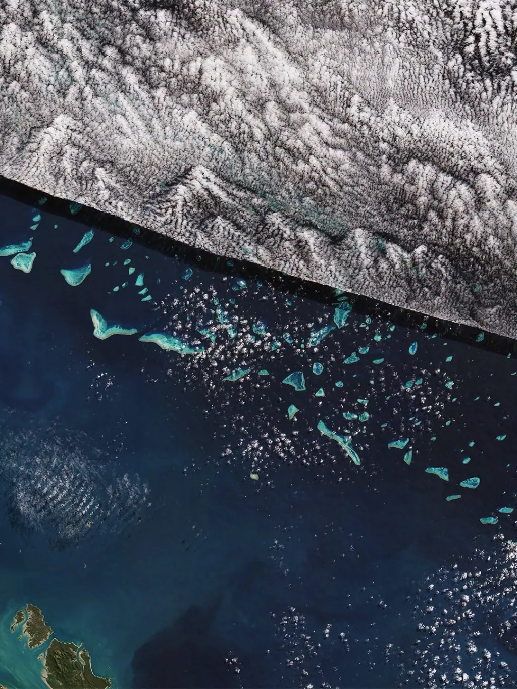 Velký bariérový útes v Austrálii