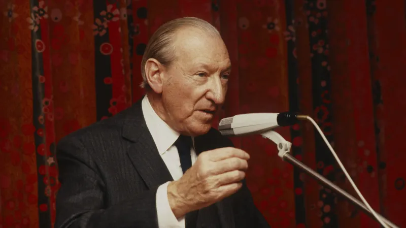 Kurt Waldheim na snímku z roku 1985
