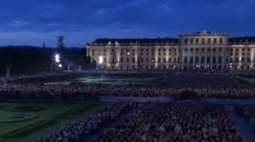 Koncert Vídeňské filharmonie u Schönbrunnu