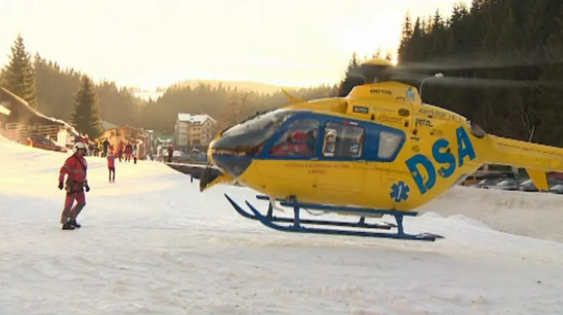 Záchranáři v Krkonoších zasahují po pádu laviny