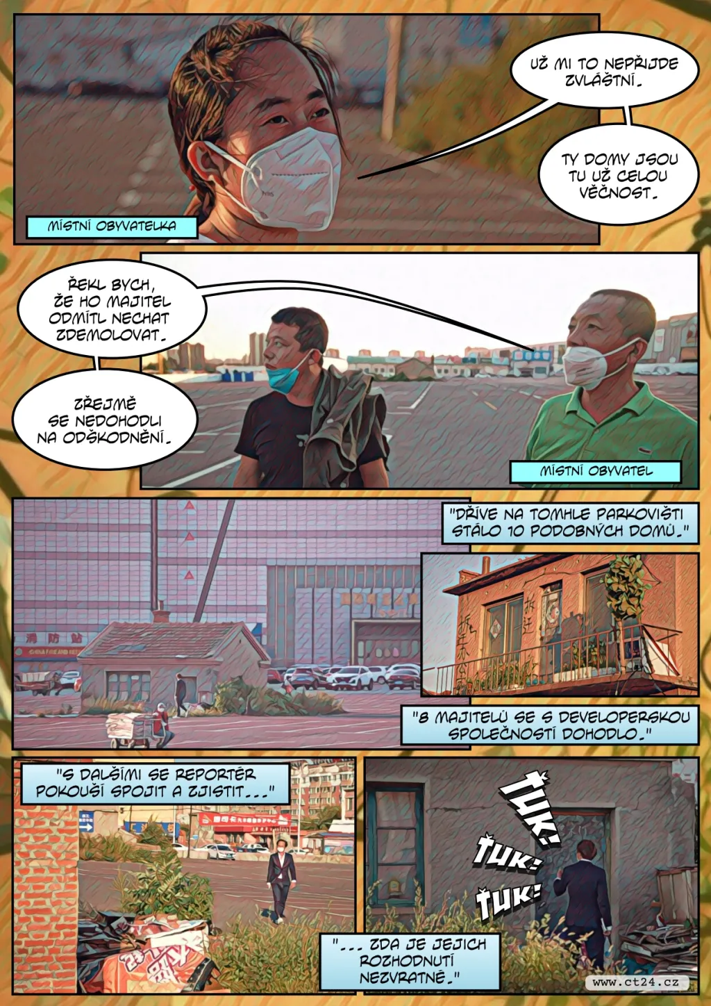 Samota v moři betonu