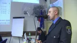 Antonín Doležal na jednání zastupitelstva