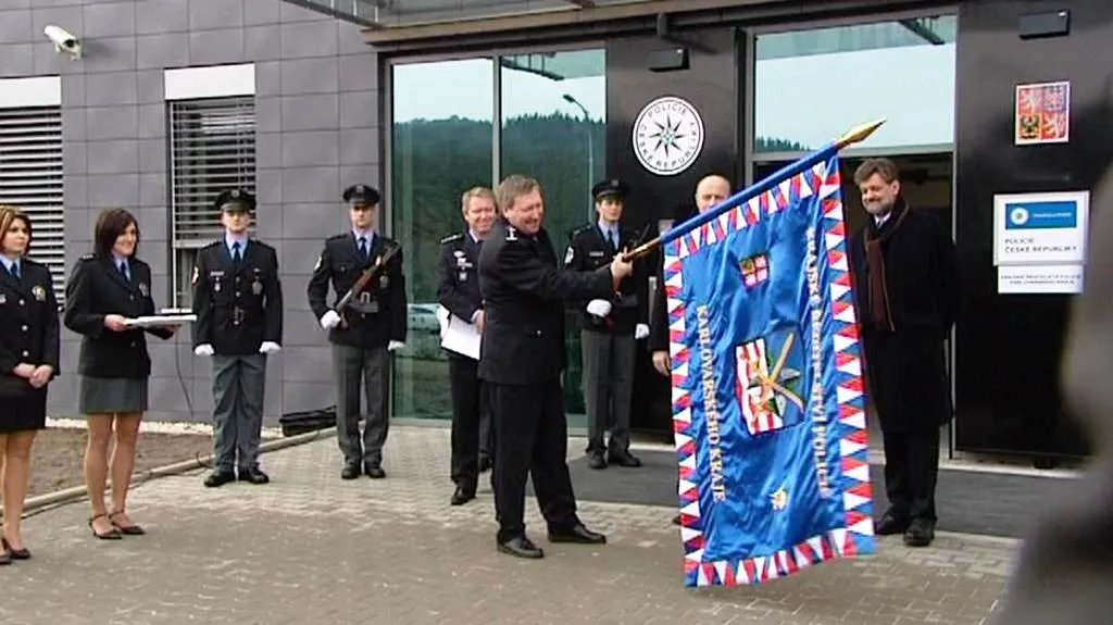Otevření policejního ředitelství Karlovarského kraje
