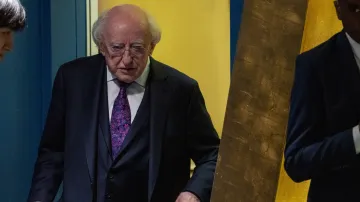 Irský prezident Michael D. Higgins