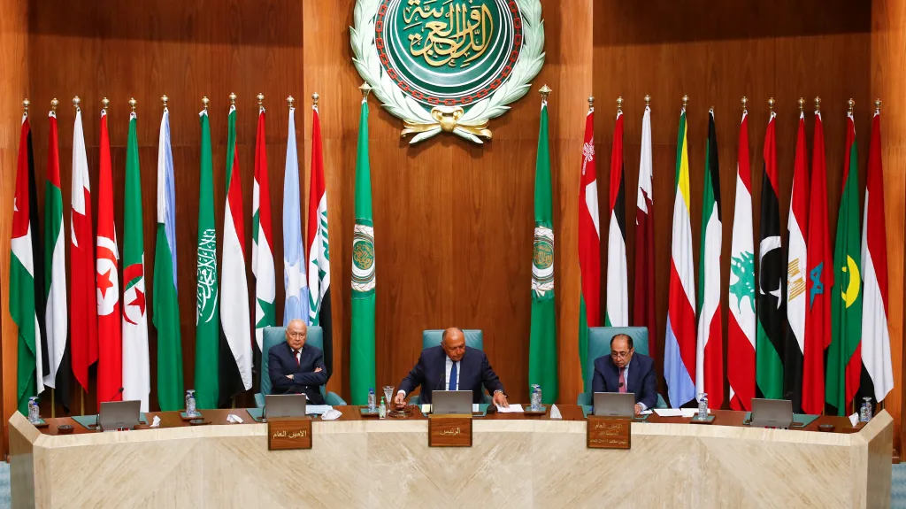 Zasedání ministrů zahraničí v rámci Ligy arabských států v egyptské Káhiře