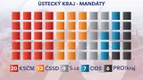 Rozložení mandátů v Ústeckém kraji