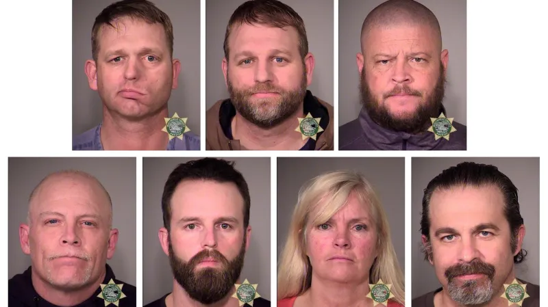 Sedm oregonských farmářů bylo zproštěno obvinění z povstání