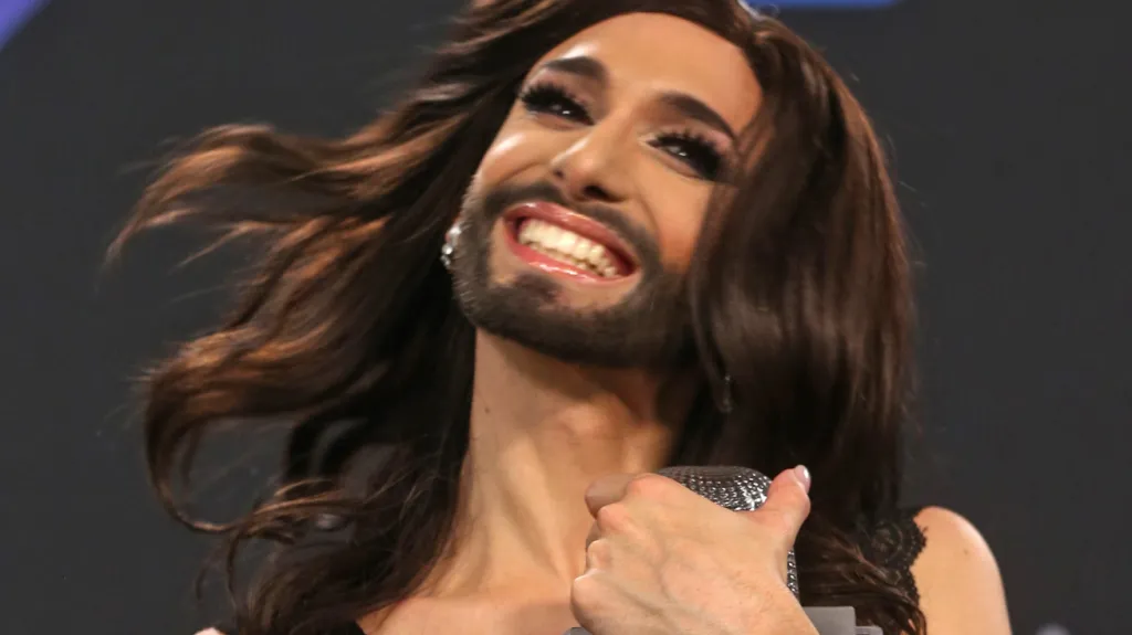 Conchita Wurst po vítězství v Eurovizi