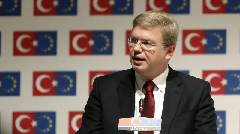 Štefan Füle při návštěvě Turecka