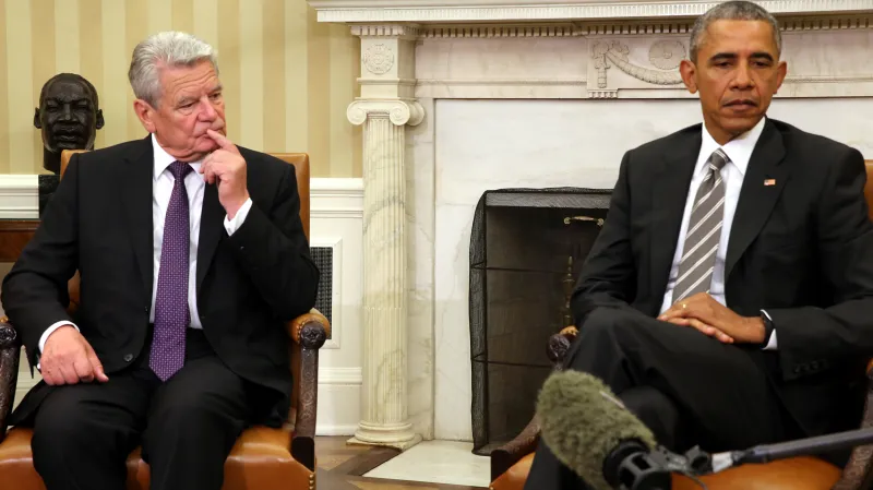 Joachim Gauck a Barack Obama