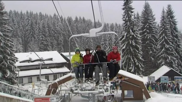 Šumava i Vysočina nabízejí ideální lyžařské podmínky