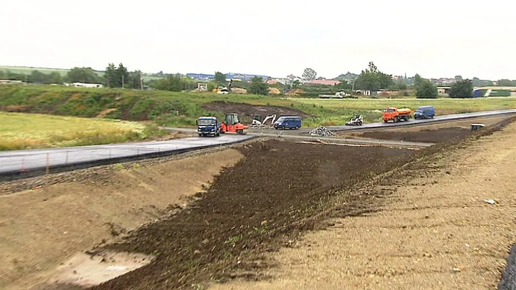 Stavba obchvatu u Líbeznic