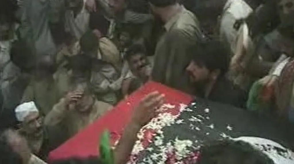 Rakev Bénazír Bhuttové