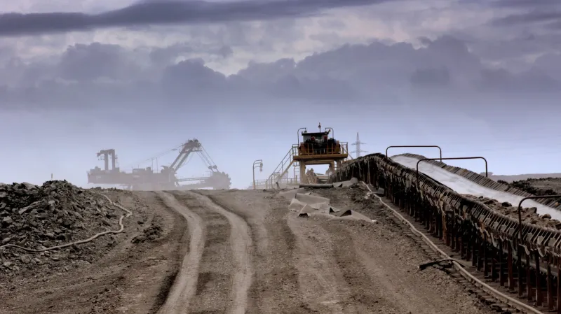 Těžba uhlí - ilustrační foto