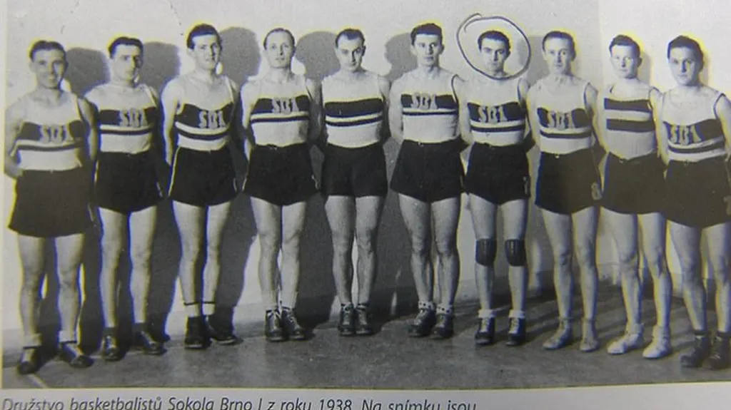 Basketbalisté Sokola Brno 1938