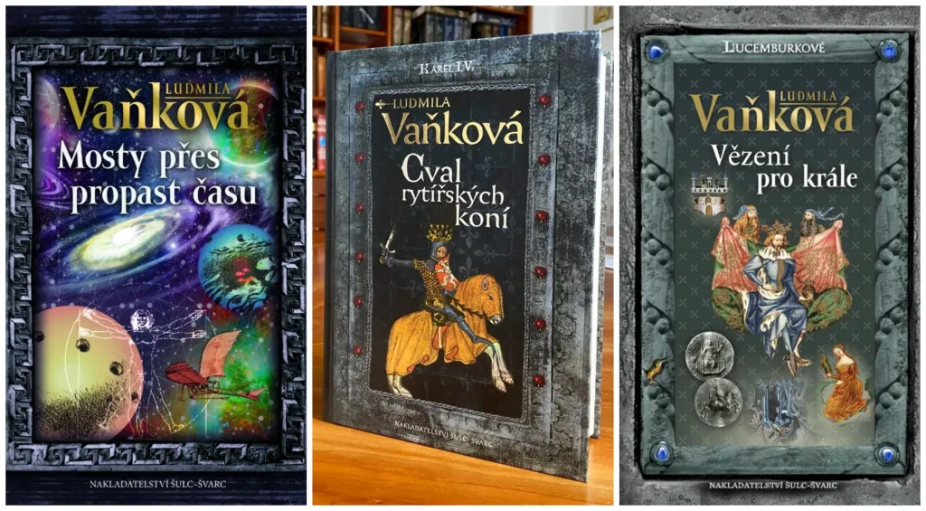 Ludmila Vaňková patřila k nejprodávanějším českým spisovatelkám, do literatury ale vstoupila až po padesátce. I když z režimních důvodů pracovala jako sekretářka nebo výhybkářka na dráze, pohybovala se kolem kumštu, napsala divadelní hru. Zlom přišel až na konci sedmdesátých let, kdy jí knižně vyšla historická sci-fi Mosty přes propast času. Teprve poté začaly vycházet románové ságy z časů Přemyslovců a Lucemburků, které ji nejvíce proslavily