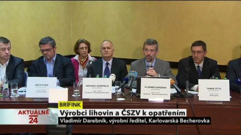 Brífink výrobců lihovin k opatřením vlády