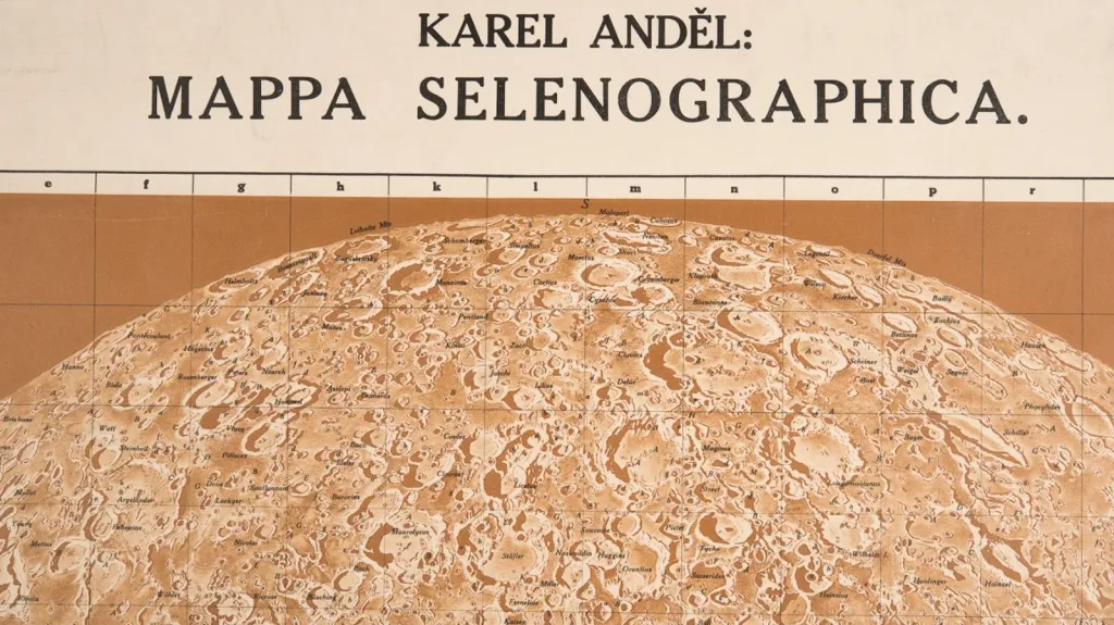 Karel Anděl, Mappa Selenographica