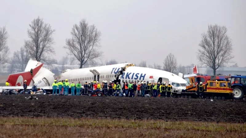 Havarovaný Boeing 737