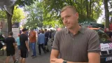 Rozhovor s předsedou zemědělské společnosti Pivkovice Jiřím Kamarýtem na veletrhu Země živitelka