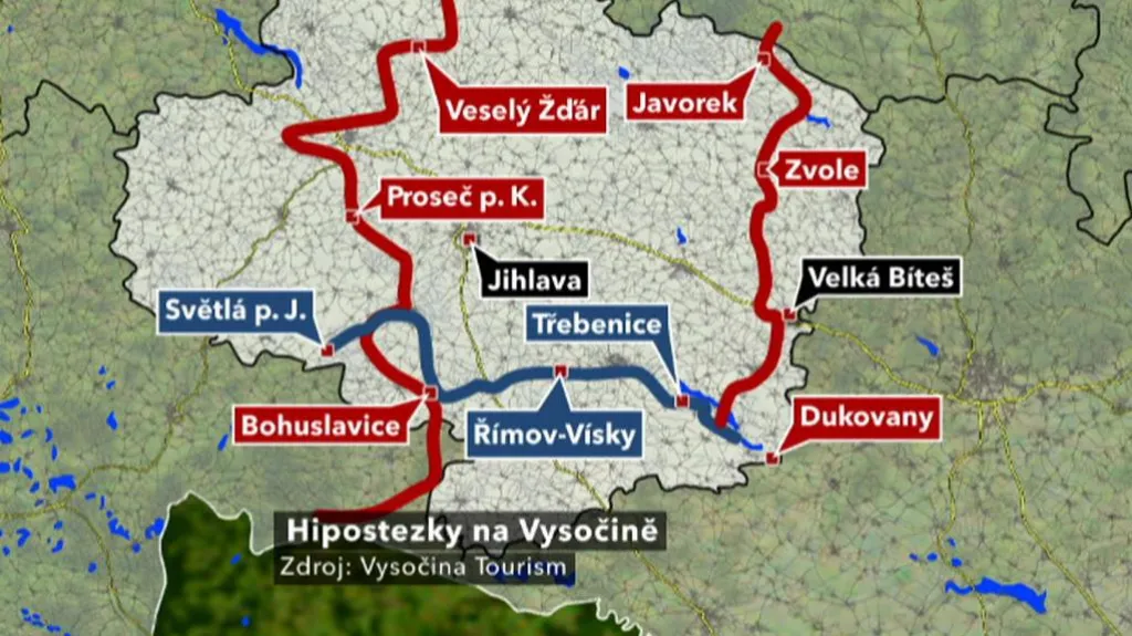 Hipotrasy na Vysočině