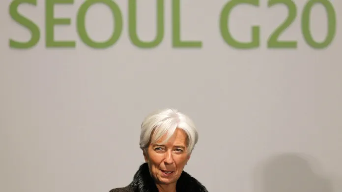 Christine Lagardeová  na summitu G20