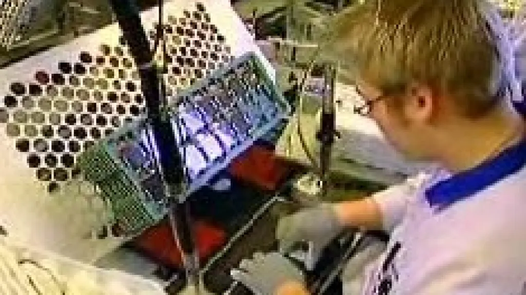 Výroba v továrně