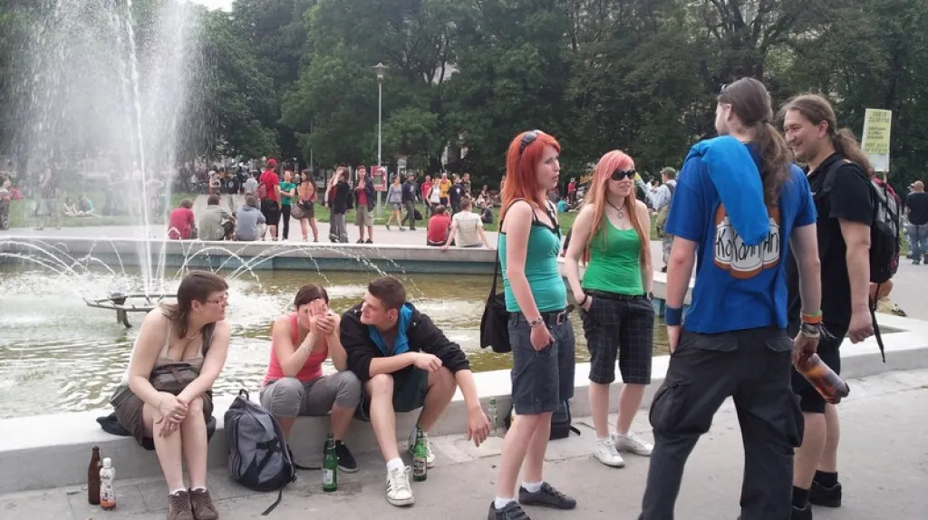 Účastníci StreetFestu se scházejí
