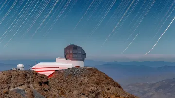 Observatoř Very Rubinové nafocená Petrem Horálkem