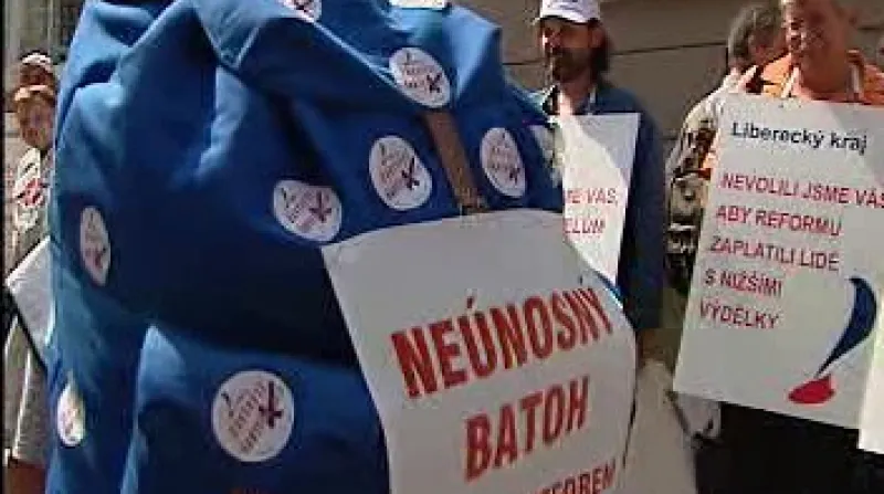 Neúnosný batoh vládních reforem